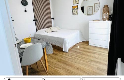 Saint-Gilles-Croix-de-Vie Apartment | Studio Centre-Ville "O Vintage"