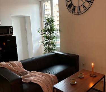 Saint-Roch - Badouillere - Chavanelle Apartment | Studio industriel, mezzanine, rénové, central 201