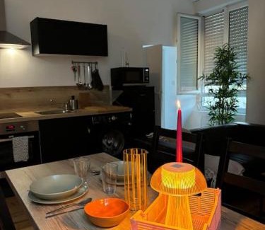 Saint-Roch - Badouillere - Chavanelle Apartment | Studio industriel, mezzanine, rénové, central 201