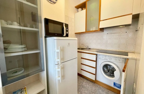 Porto Santa Margherita Apartment | Studio with balcony and pool