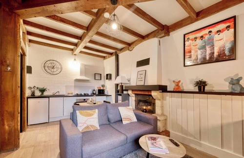 Lannion Apartment | Studio Le Cocooning with garden in the heart of Lannion, calm and greenery - Double bed