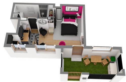 Chevilly-Larue Apartment | Studio le petit baroque