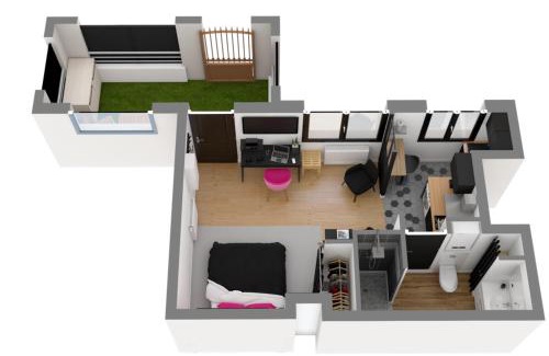 Chevilly-Larue Apartment | Studio le petit baroque