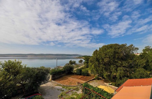 Seline Apartment | Studio mit Klimaanlage und Terrasse