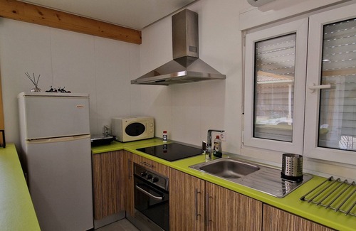 Nuevo Baztan Apartment | Studio Modern Swimming Pool Barbecue Couples Friends Gym Sauna