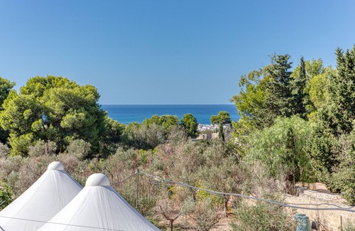 Torre Pali Apartment | Studio Monolocale Marina with Sea View, Garden & Wi-Fi
