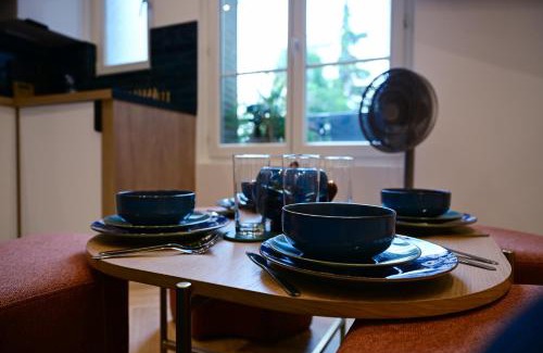 Republique–Point-du-Jour Apartment | Studio paris Rolland garros parc des princes TM