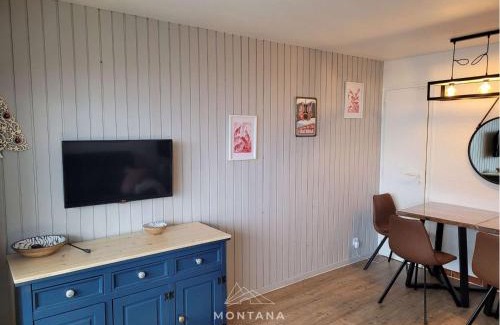 Le Grand-Bornand Apartment | Studio rénové avec cabine pour 4 pers, calme à Le Grand-Bornand - FR-1-458-199