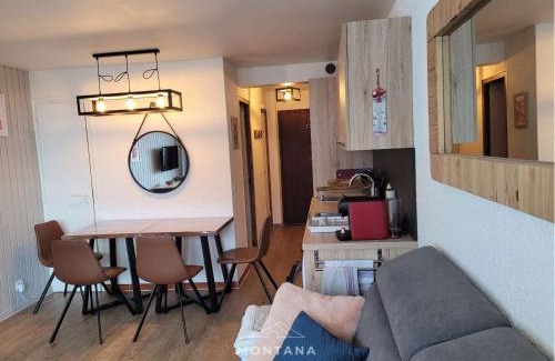 Le Grand-Bornand Apartment | Studio rénové avec cabine pour 4 pers, calme à Le Grand-Bornand - FR-1-458-199