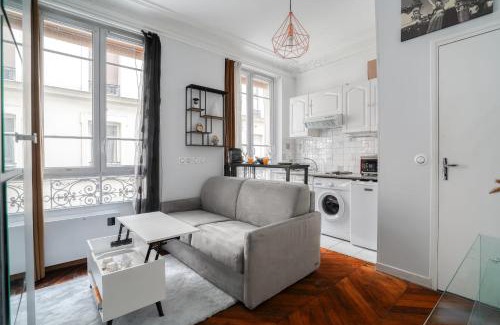Quartier de la Roquette Apartment | Studio rénové cosy metro Paris 2pers wifi