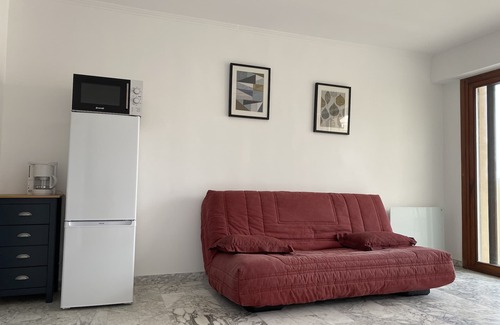 Les Sablettes Apartment | Studio Situé sur la Plage Avec une Très Belle vue mer