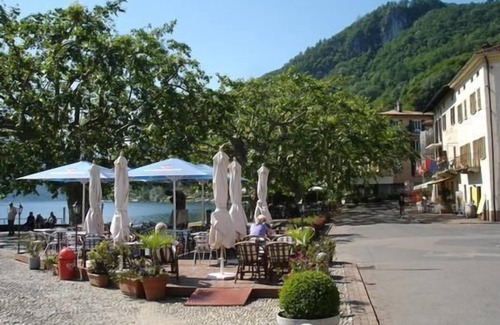 Caslano Apartment | Studio, sunny balcony, heated pool, Apr-Oct