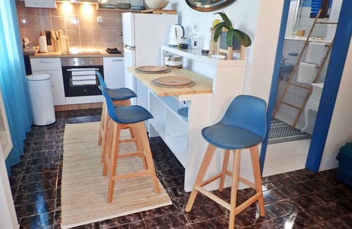 Baric Draga Apartment | Studio with air conditioning and terrace near the coast