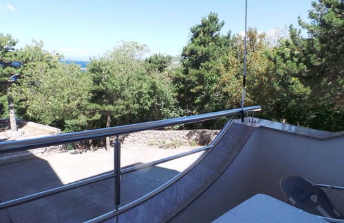 Klenovica Apartment | Studio with air conditioning, balcony and sea view 150 m from the beach