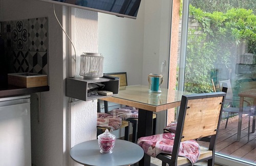 Sausset-les-Pins Apartment | Studio with garden near port and center