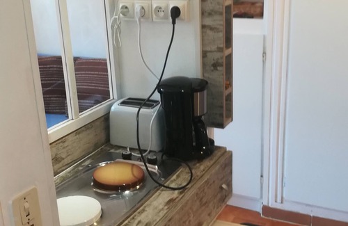 Saint-Florent Condo | STUDIO with large terrace and beautiful view (fort and sea)