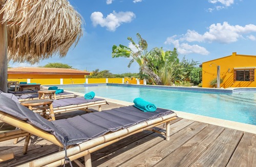 Kralendijk House | Studio with outdoor kitchen - Boutique Hotel Wanapa