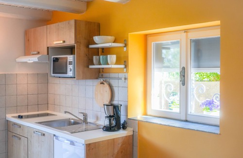 Opatija Villa | Studio with private garage, center, seaview, private terrace