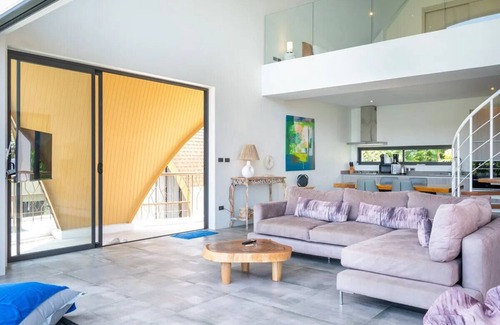 Maret Villa | Stunning 2-bedroom villa with sea, jungle, and sky views, infinity pool, and modern amenities