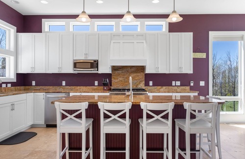 Ludington House | Stunning 6-bedroom house with private beach on Lake Michigan