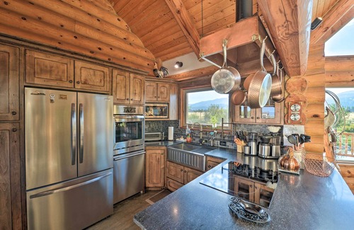 Driggs Cabin | Stunning Driggs Retreat w/Private Hot Tub & Pond!
