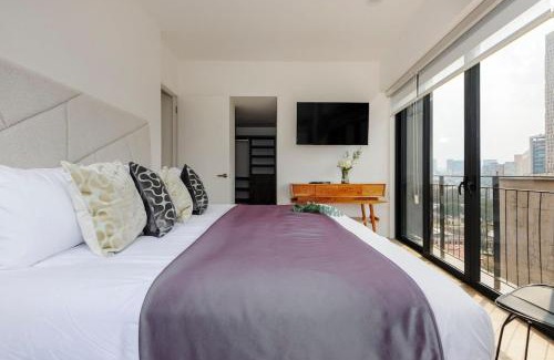 Granada Apartment | Stunning High-Rise Panoramic Apartment Polanco 3BD