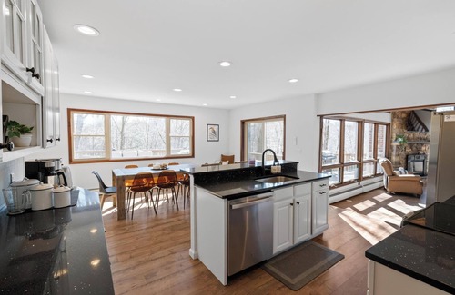 Gouldsboro House | Stunning House on River with Hot Tub and Game Room in Big Bass Lake w/Amenities!