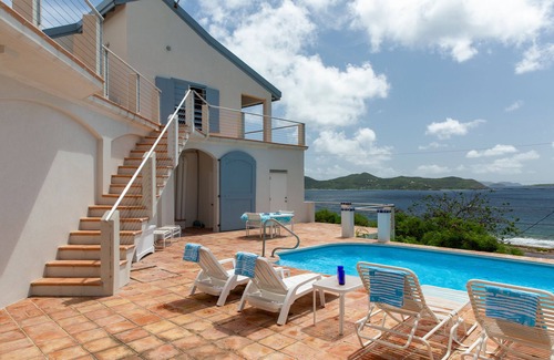 Estate Saint Quaco and Zimmerman Villa | Stunning Island views from this St. John Villa in Coral Bay