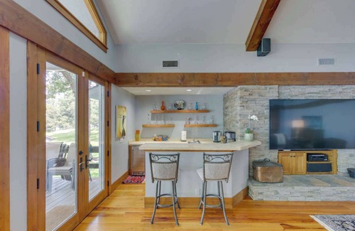 Star Harbor House | Stunning Lakefront Home with Private Dock & Deck