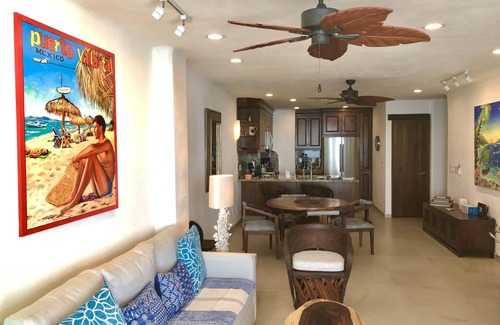 Amapas Condo | Stunning! Luxury 2BR/2BA condo at La Palapa. Directly on Los Muertos Beach.