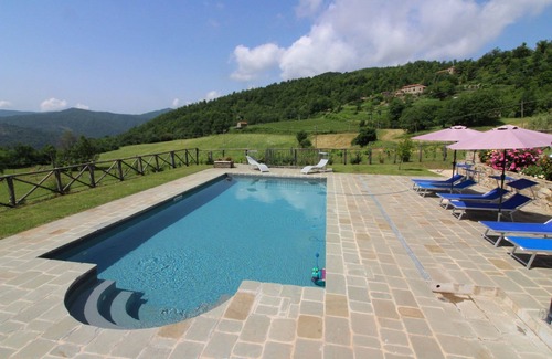 Bivio Lugnano Villa | Stunning private villa for 7 guests with private pool, TV and parking