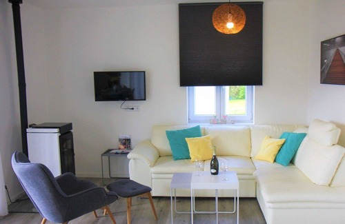 Frymburk House | Stunning private villa for 5 people with WIFI, TV, terrace and parking