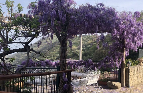 Naso House | Stunning private villa for 13 people with private pool, A/C, TV and panoramic view