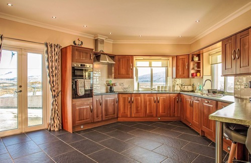 Aisgernis House | Stunning private villa for 17 guests with WIFI, hot tub, TV, patio and panoramic view