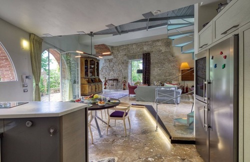 Monteggiori Villa | Stunning private villa with private pool, A/C, WIFI, TV, terrace, panoramic view, close to Viareggio