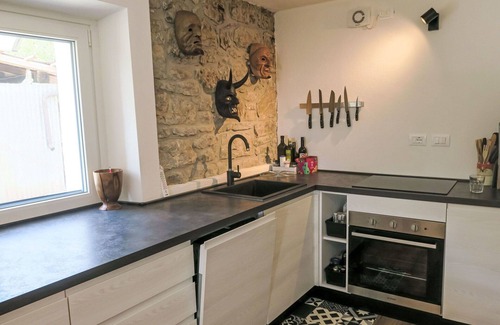 Pulfero House | Stunning private villa for 7 people with A/C, TV and pets allowed