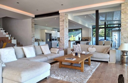 California - Pezou Villa | Stunning Sea View Caribbean Style Villa, Fitness & Leisure Area, Pool & Jacuzzi