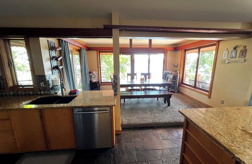 Lakeland House | Stunning St. Croix River Retreat with Hot Tub, Sauna, Private Beach and Dock