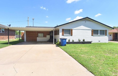 Tulsa House | Stunning Tulsa Getaway with Deck Near Downtown!