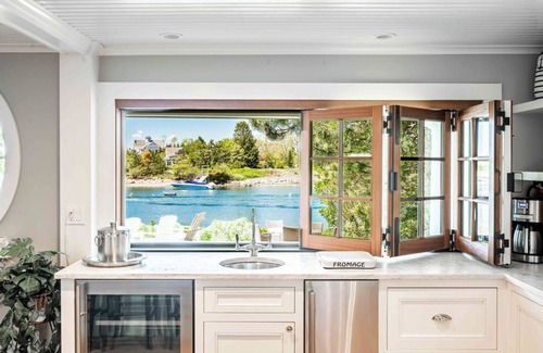 Kennebunkport House | Stunning Waterfront Luxury 5 Bedroom 4 Bath Home with Unbeatable Views