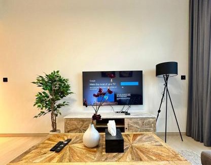 Jumeirah Village Circle Apartment | Stylish 1BR Apartment with Balcony & Cityscape Views in Binghatti Heights
