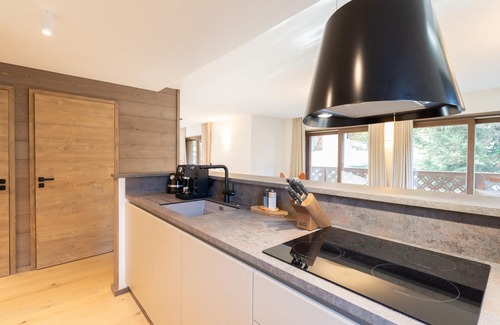 Le Praz Apartment | Stylish Apartment Near Slopes with Modern Amenities in Courchevel Le Praz