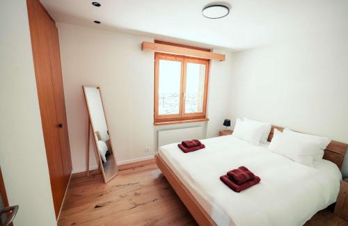 Laax Apartment | Stylish Lakeview Apartment Balcony & Free Parking