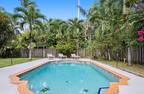 Miami Shores House | Stylish Miami Oasis with Pool | Sleeps 8