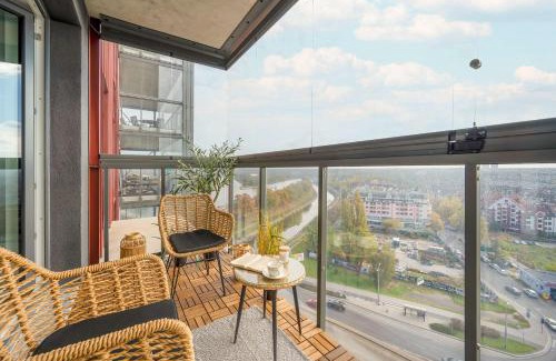 Srodmiescie Apartment | Stylowy Apartament z Widokiem Browary Wrocławskie by Renters Prestige