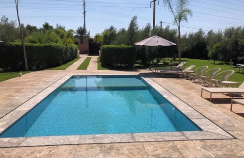 Tameslouht House | Sublime Villa "Palm" Sur Route d 'Amezmiz