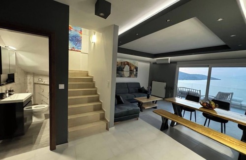 Amfilochia Apartment | Suite 4 on the hill - Stunning Panoramic View