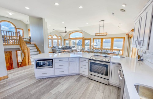 Ocean Isle Estates House | SUMMER SAVINGS - Oceanview Dog Friendly Home w/Pool, Hot Tub, Elevator, Game Rm