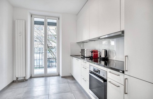Basel City Centre Apartment | Sunlit Matthäus 3 Room w/Storage, nr Market, by Blueground