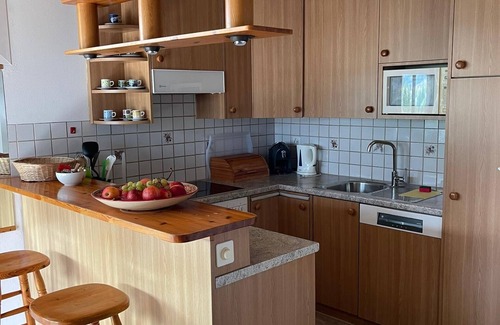 Caslano Apartment | Sunny 4-room apartment with large palm terrace. Lake view